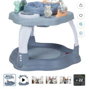 Kids play in place activity center